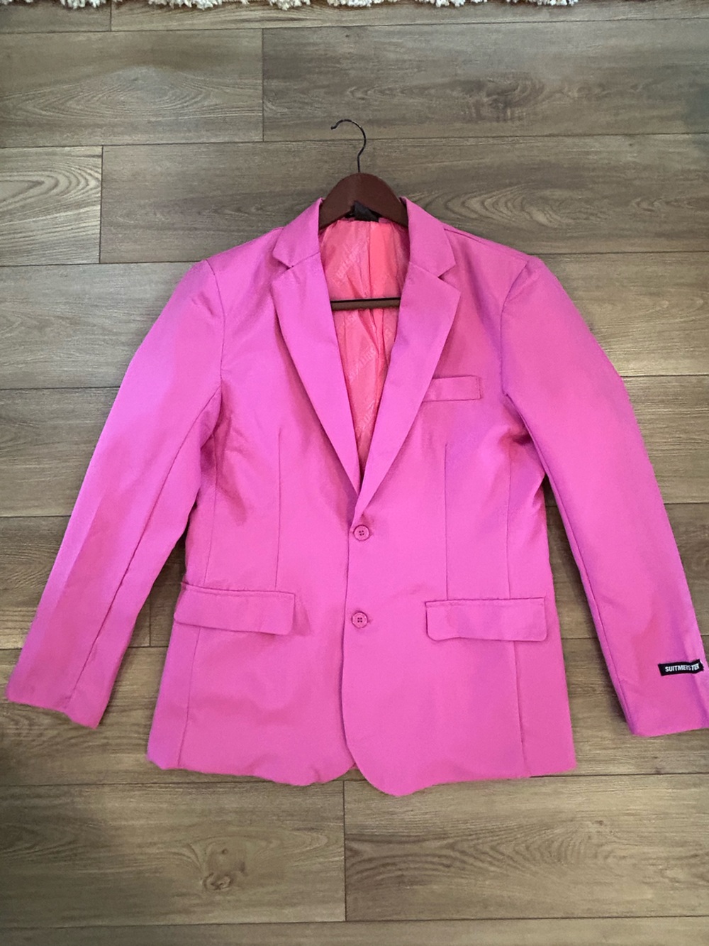 Suitmeister Hot Pink Blazer Jacket M 38-40 Statement 2020
